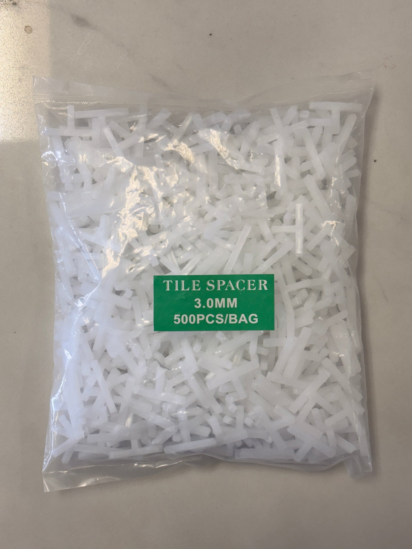 T-Shape Tile Spacer 3mm (500 pcs)
