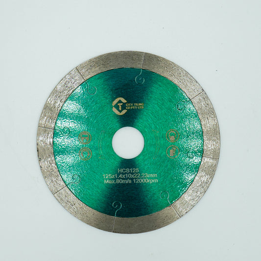 125mm Continuous Rim Diamond Blade image 1