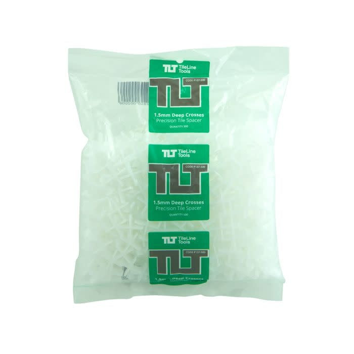 TileLine Tools Deep Cross Spacer 1.5mm (500pcs) image 0
