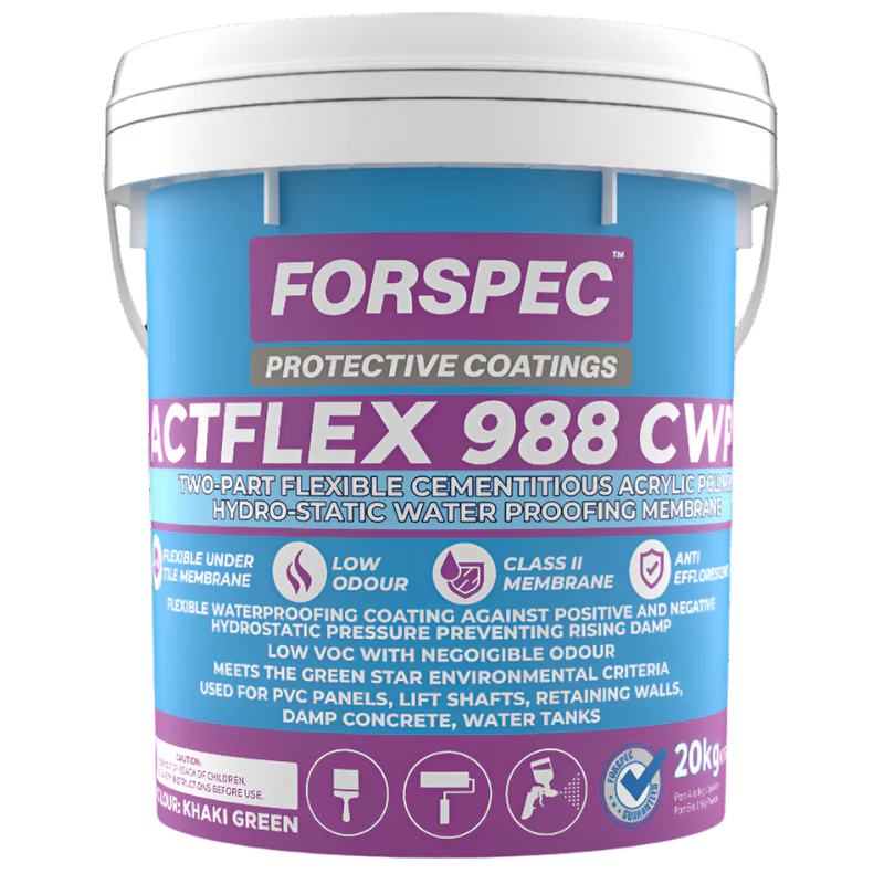 ACTFLEX 988 CWP 2 Part Cementitious Membrane image 0