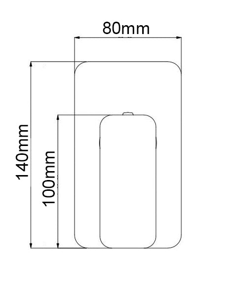 IVANO Black Wall Mixer image 1