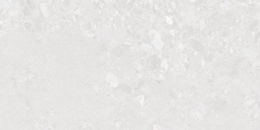600*600 Forest Terrazzo Light Grey Magic Glazed Matt Floor Tile image 0