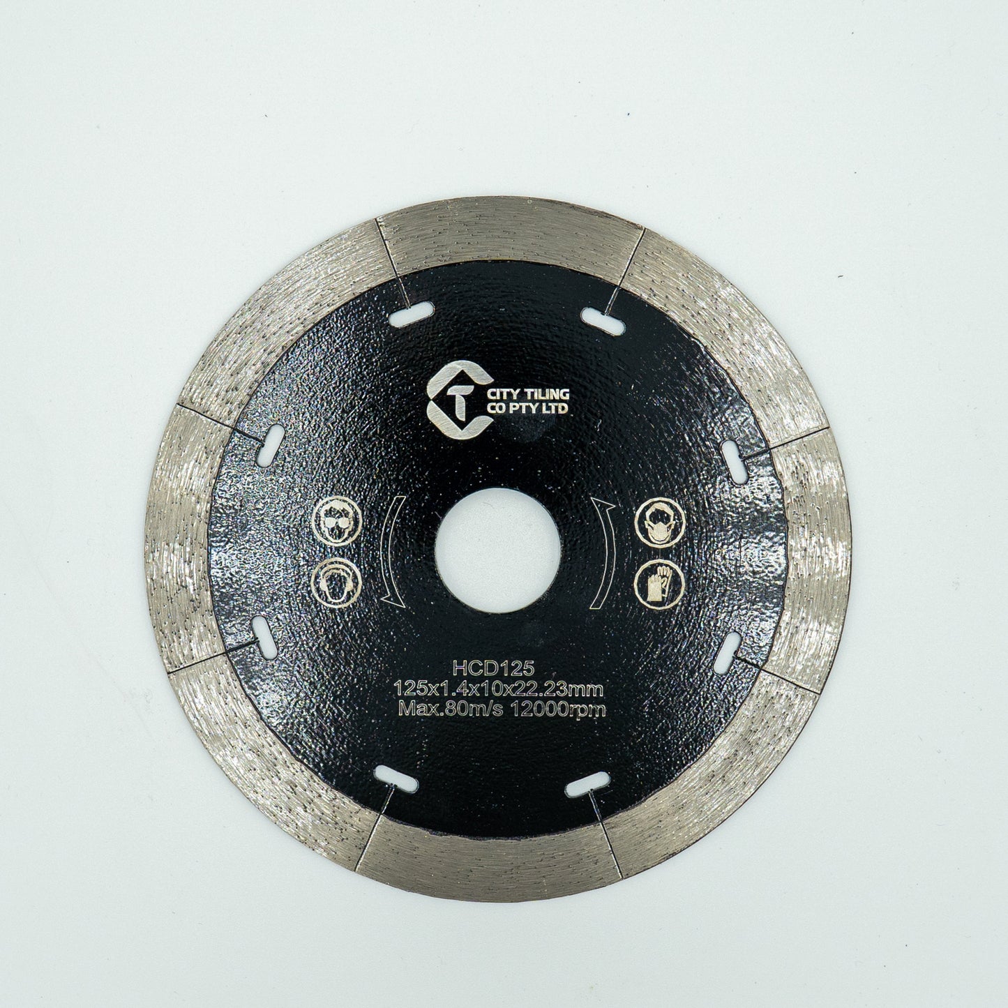 125mm Continuous Rim Diamond Blade image 0