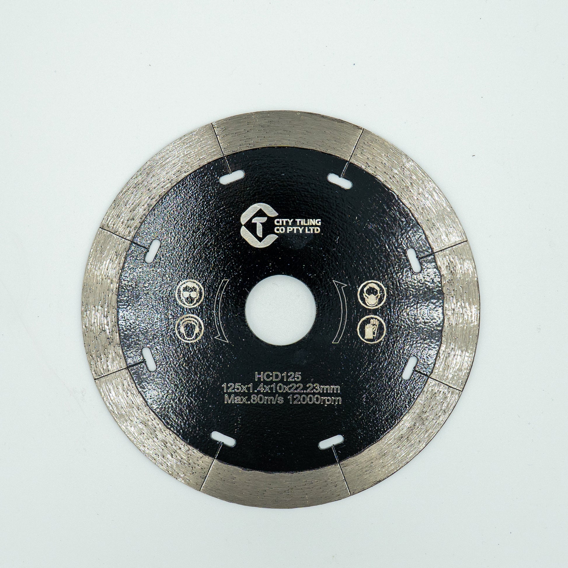 125mm Continuous Rim Diamond Blade image 0