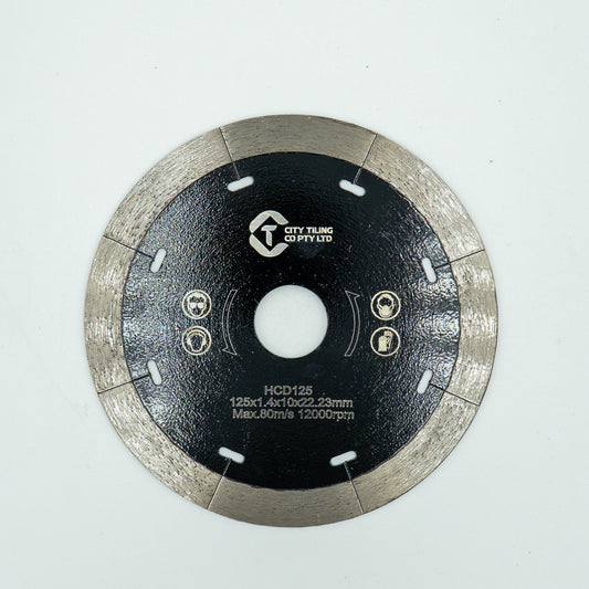 125mm Continuous Rim Diamond Blade image 0