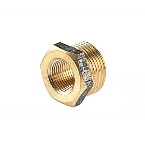 Brass Fitting - Screwed Bush Reducing 20mm (3/4") x 15mm (1/2") Lead Free