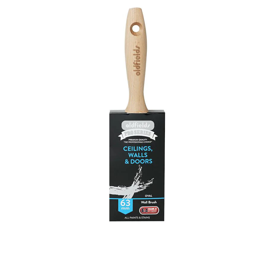 Oldfields Pro Series Oval Wall Brush 63mm image 0