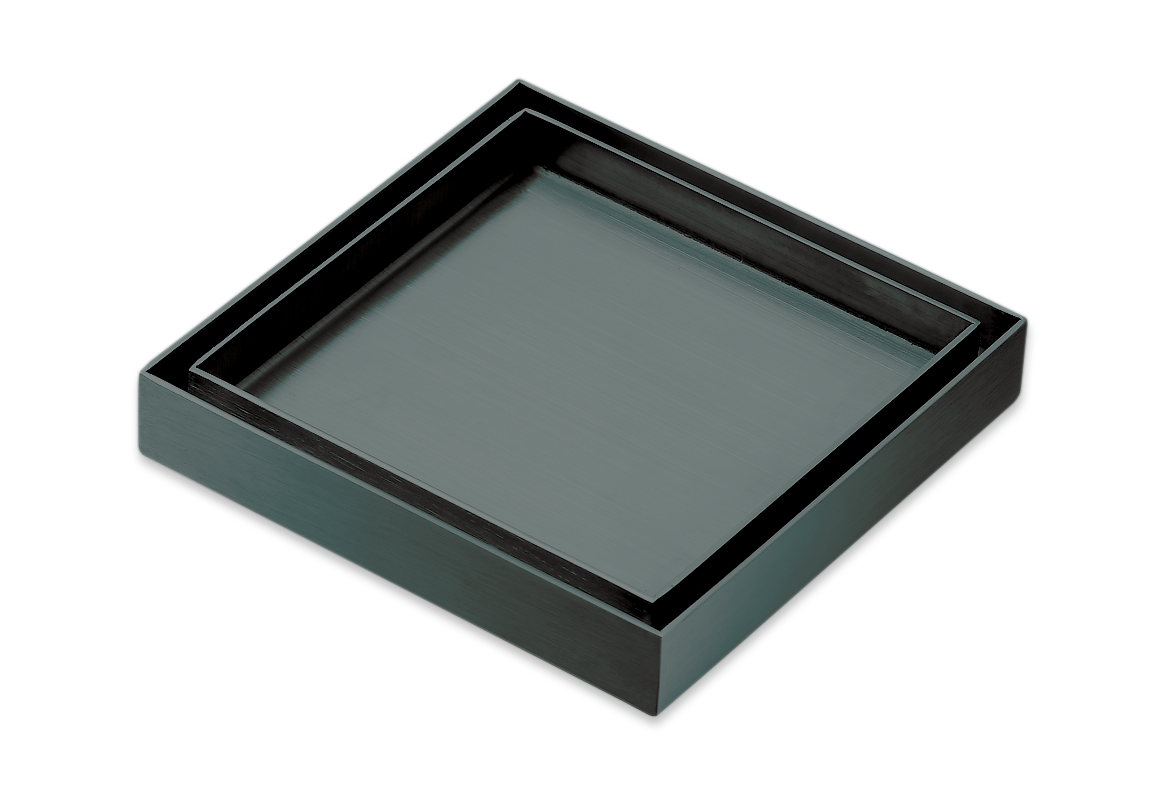 Kano 316 Gunmetal Tile Insert Smart Waste image 0