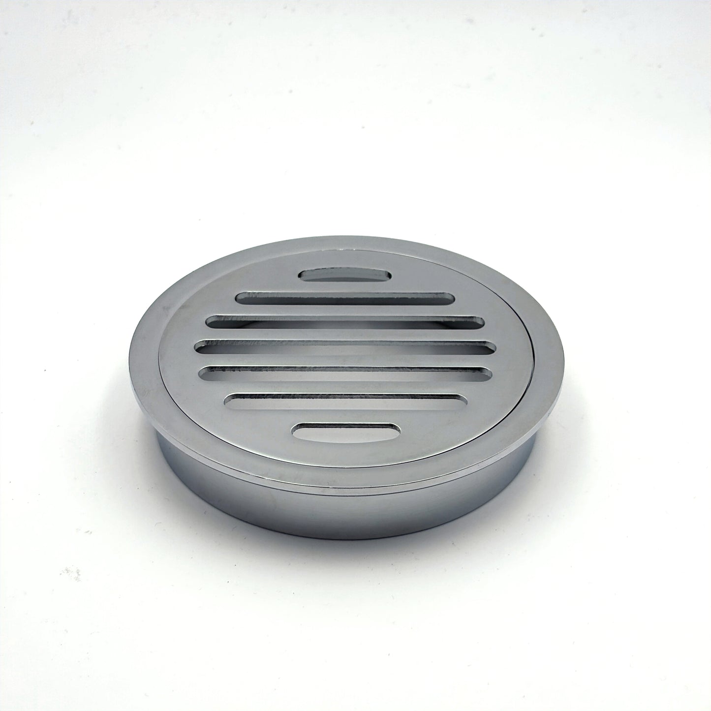 Floor Waste Round Chrome 110mm image 0