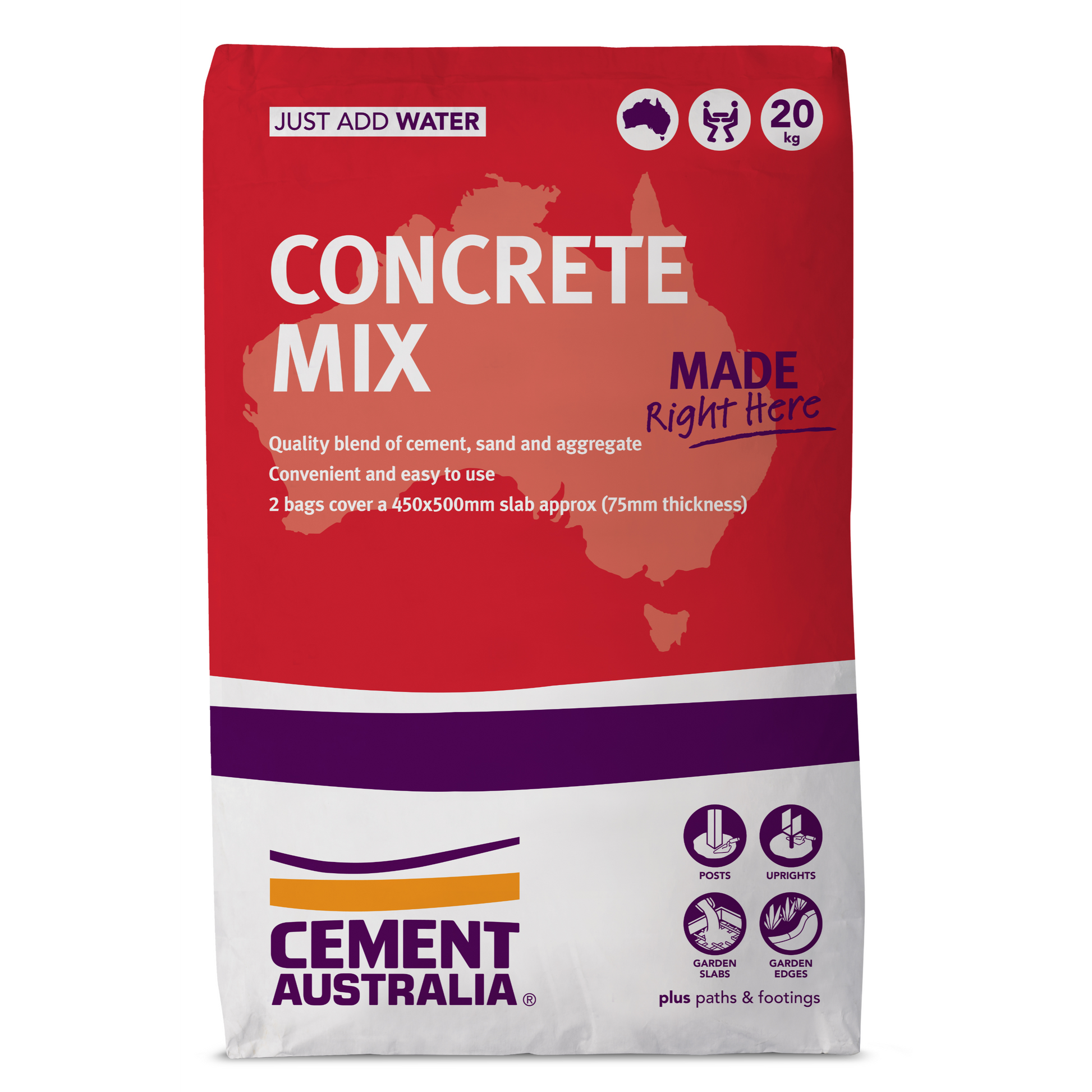 Cement Australia Concrete Mix 20kg image 0