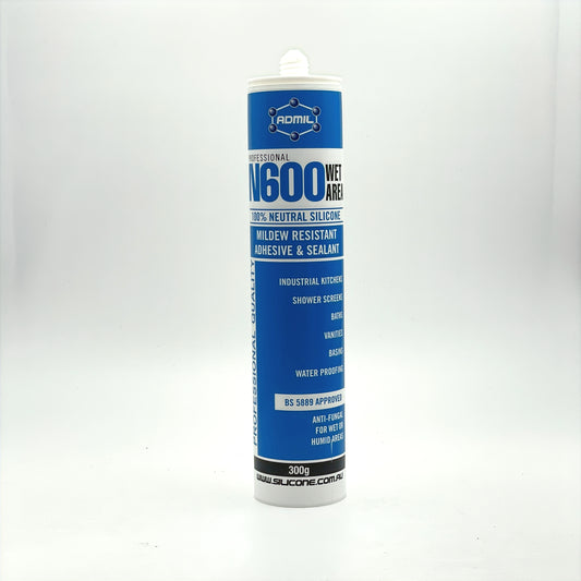 Admil Wet Area N600 Silicone 300mL (White) image 0