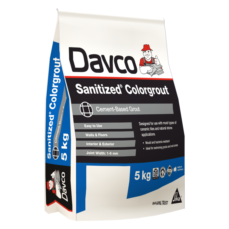 Davco® Sanitized Colorgrout - 5kg image 0