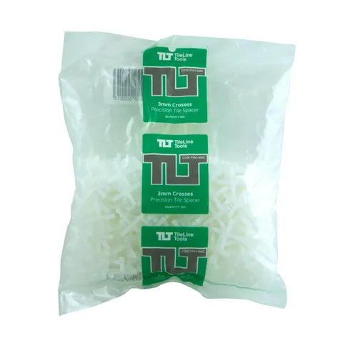 TileLine Tools 3mm Cross Spacers (500pcs) image 0