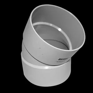 DWV - Bend - 40 x 45 degree Plain - PVC