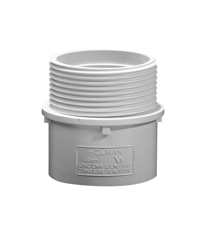 Coupling MI DWV 40 mm (1-1/2 inch) - PVC
