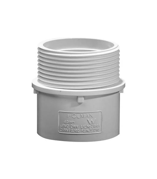 Coupling MI DWV 40 mm (1-1/2 inch) - PVC
