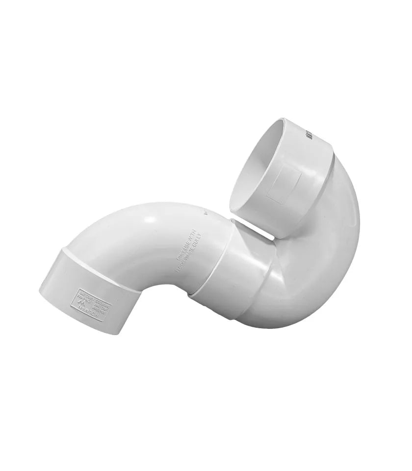 POT Gully Palazzi Plain ADJ DWV 100 mm (4 inch) x 50 mm (2 inch) - PVC