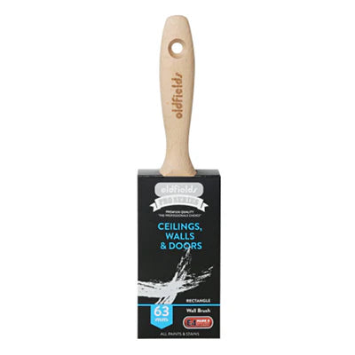 Oldfields Pro Series Rectangle Wall Brush 63mm image 0