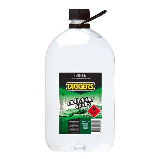DIGGERS Methylated Spirits 4L image 0