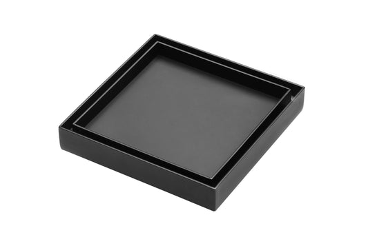 Kano 316 Matte Black Tile Insert Smart Waste image 0