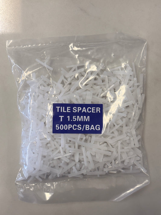 T-Shape Tile Spacer 1.5mm (500pcs)