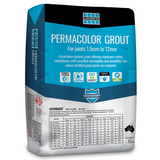 PERMACOLOR® Grout 10kg (Pick-Up Only)