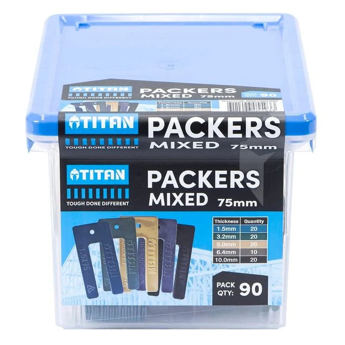 Titan 75mm 90 Piece Mixed Window Packers