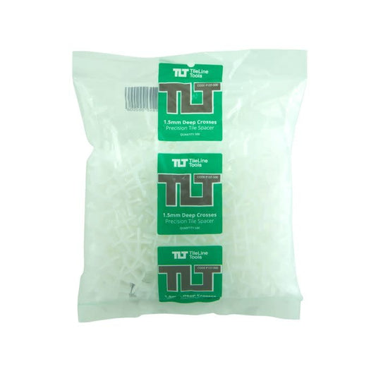 TileLine Tools Deep Cross Spacer 1.5mm (500pcs) image 0