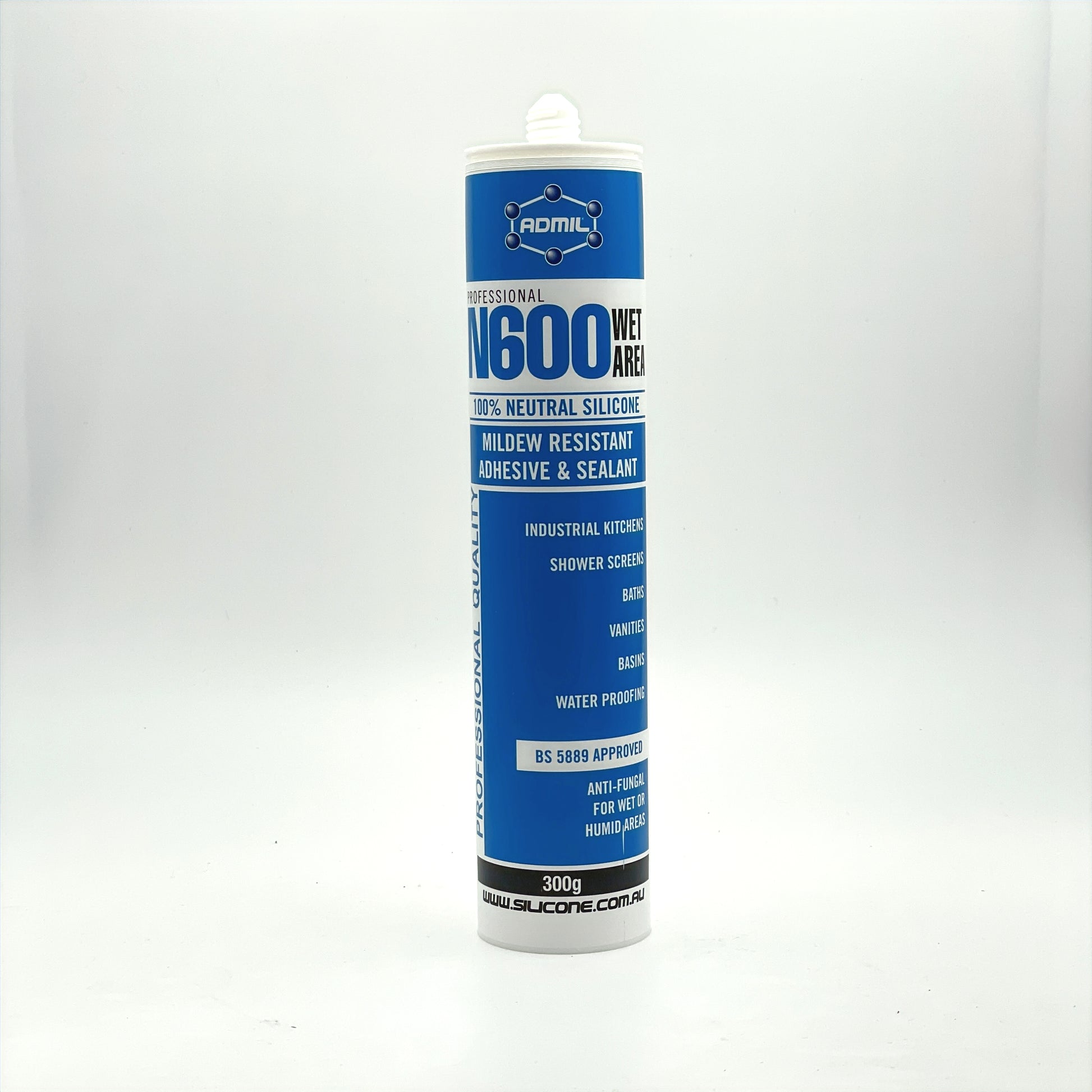 Admil Wet Area N600 Silicone 300mL (Variety Colours) image 0