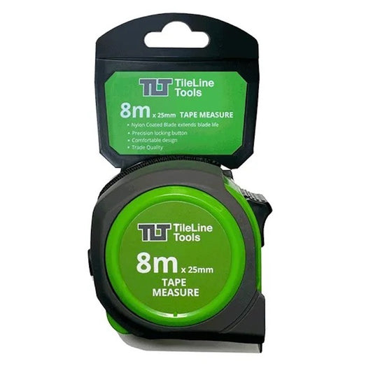 TileLine Tools 8m Tape Measure image 0