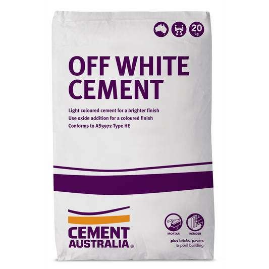 Cement Australia Off White Cement 20kg image 0