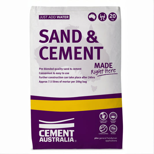 Cement Australia Sand & Cement 20kg image 0