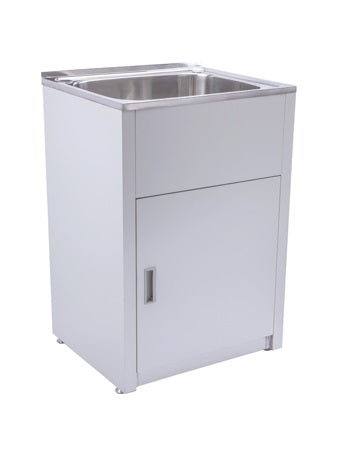 DURAPLEX Compact Laundry Tub & Metal Cabinet (Variety Sizes)
