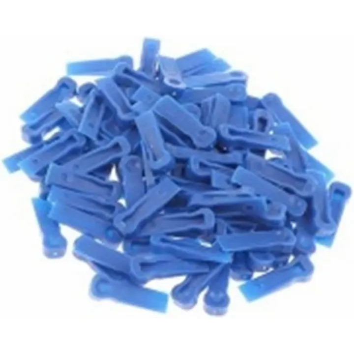Small Tile Wedges Blue 6mm (500pcs)