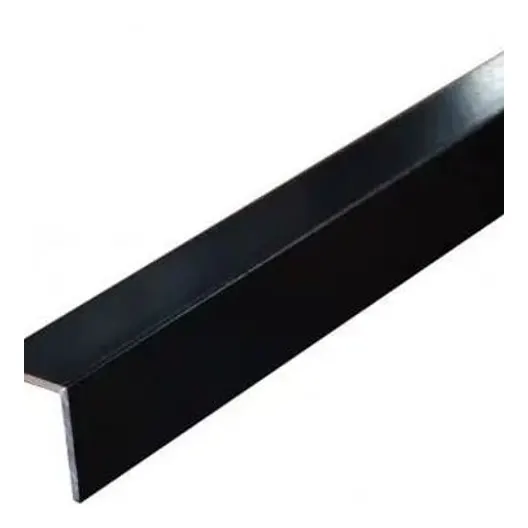 Black Aluminium Angle 3.25m (Variety Sizes)