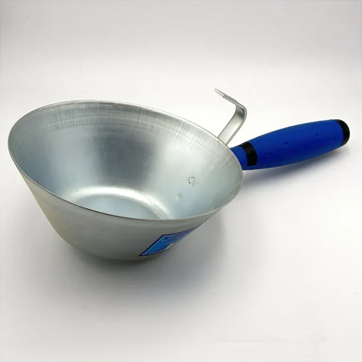 Star Tools Plaster Scoop - Stainless Galvanised Bowel