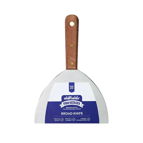 Oldfields Pro Series Broad Knife 150mm