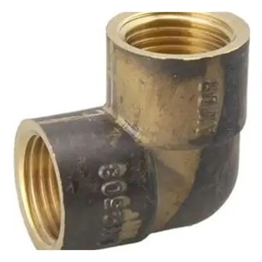 Brass Fitting - Screwed Elbow Female and Female 20mm (3/4") Lead Free