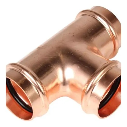 ROBUSTO Copper Press Fitting - TEE - NO24 - Equal 15mm (1/2")