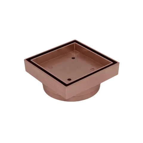 Slim Floor Waste Copper 90mm