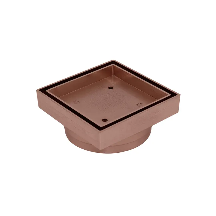 Slim Floor Waste Copper 90mm