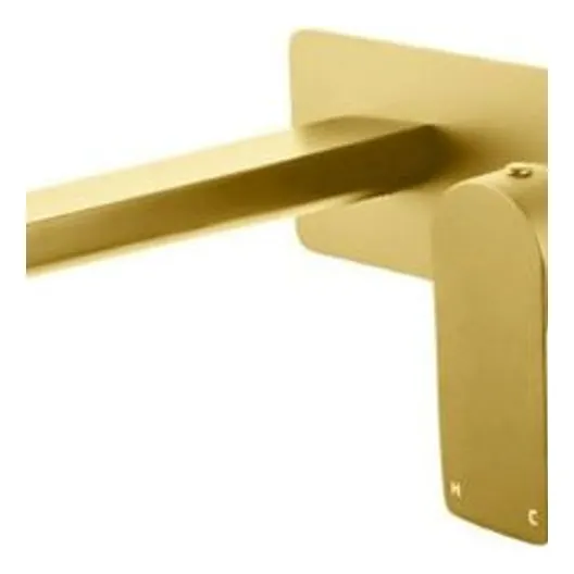 VOG Brushed Brass Spout Mixer