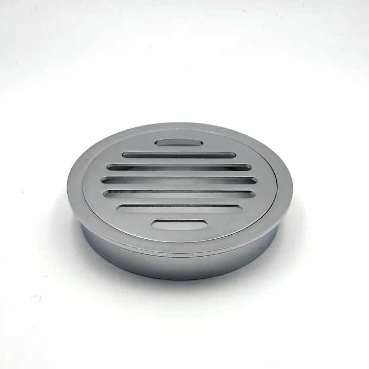 Floor Waste Round Chrome 110mm