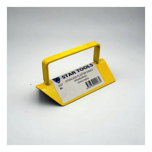 Star Tools Stainless Plaster Angle 140x45x45mm 12mm Radius