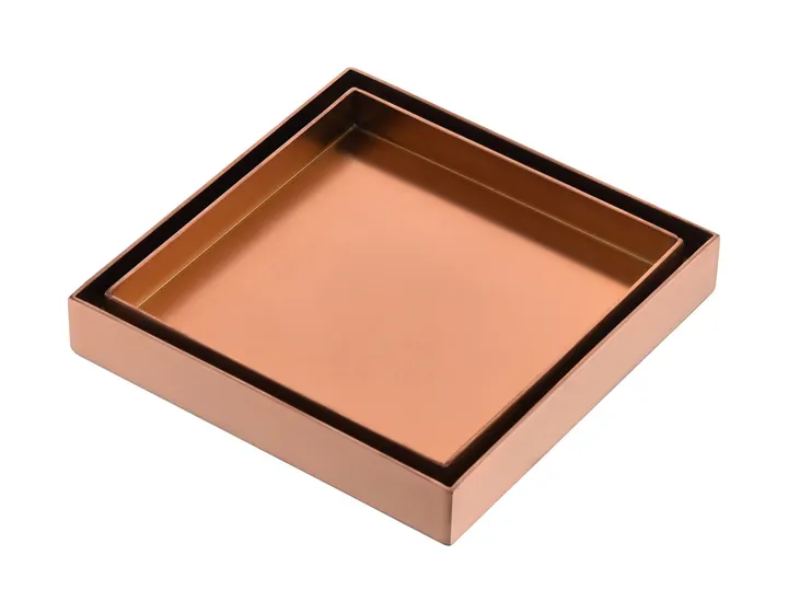 Kano 316 Brushed Copper Tile Insert Smart Waste