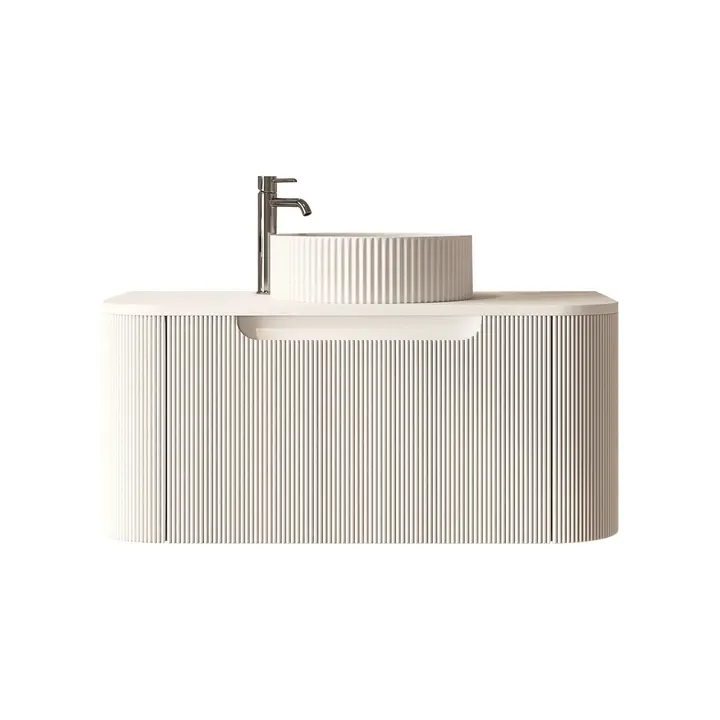 MERCIO Rome 750mm Wall-Hung Cabinet - Matt White