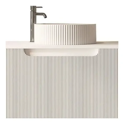 MERCIO Rome 750mm Wall-Hung Cabinet - Matt White