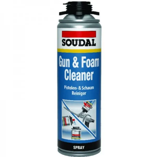 SOUDAL Gun  Foam Cleaner Aerosol Spray 500mL