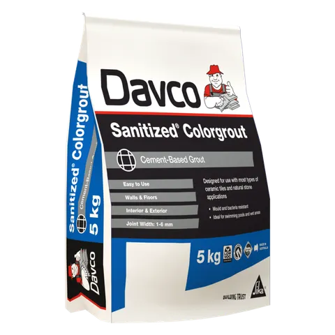 Davco® Sanitized Colorgrout - 5kg