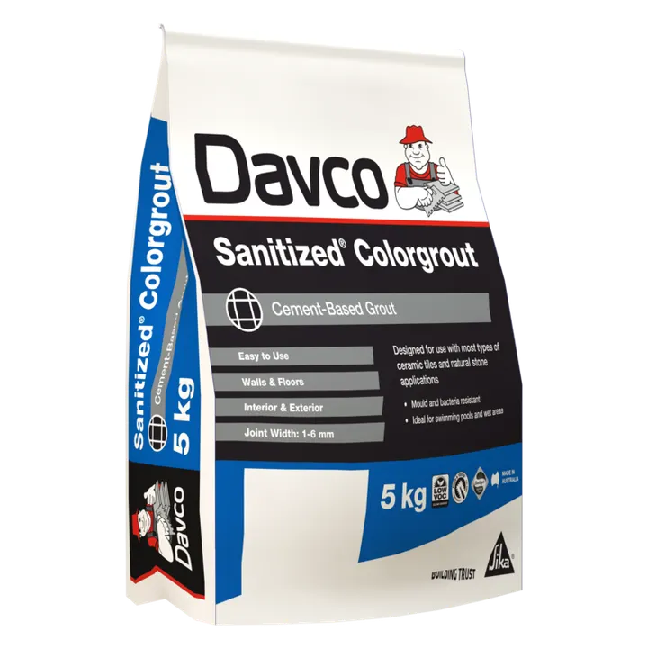 Davco® Sanitized Colorgrout - 5kg
